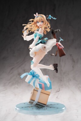 Anime Girls Frontline Elf Suomi KP-31 1/7 PVC Figure Model Statue Art Toys 27cmH