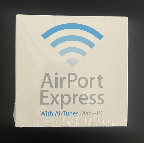 Apple Airport Express Base Station With AirTunes MAC + PC Model A1084 New Sealed - Bild 2 von 6