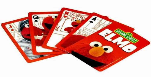 SESAME STREET 'ELMO' Playing Cards Licensed by Aquarius - Picture 2 of 3