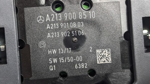 MERCEDES E CLASS AC AIR CON HEATER CLIMATE CONTROL PANEL SWITCH 13 2016 - Picture 11 of 16