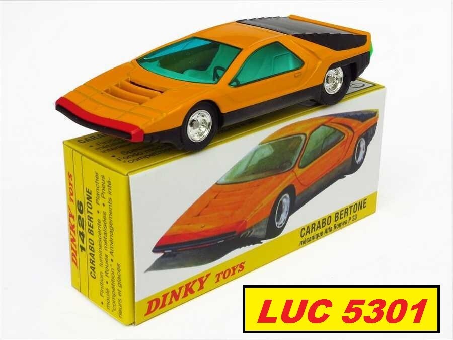 COLLECTOR DINKY TOYS 1/43 Carabo Bertone Alfa Romeo #1426