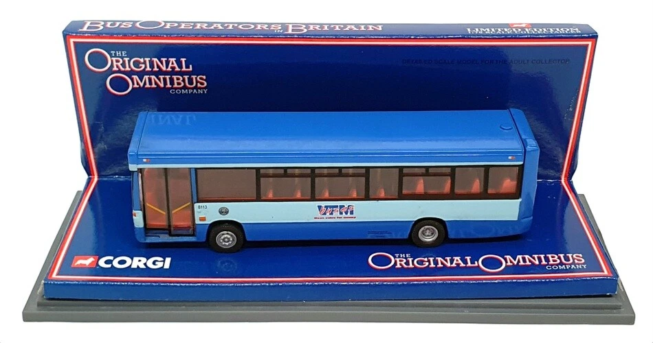 Corgi 1/76 Scale 42809 - Dennis Dart V.F.M. Bus RX22 South Sheilds - Blue - Image 4 of 4