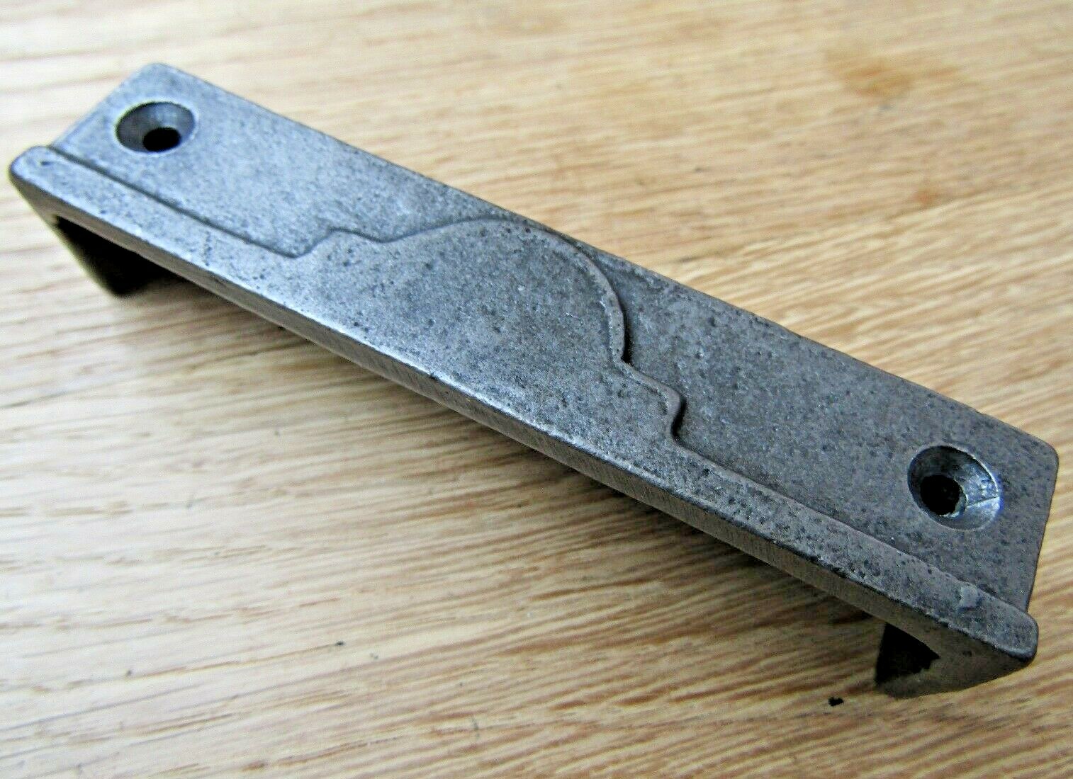 Cast Iron RIM LOCK KEEP Latch Striker Plate door keeps Victorian latch