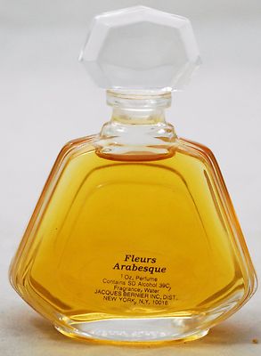 FLEURS ARABESQUE 1oz Perfume Women Vintage full Jacques Bernier Imported France
