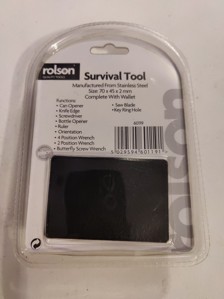 Rolson Survival Tool Brand New And Sealed Free Postage | eBay UK