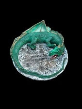 Vintage Young’s Inc 3d Dragon Plate - Large 8” Hang Or Table Plate 2002