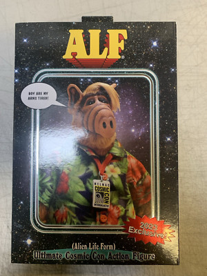 Ultimate Cosmic Con Action Figure Alf 2023 Exclusive (New, SEALED)