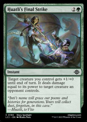 MTG Lost Caverns of Ixalan *FOIL* C Huatli's Final Strike #0190