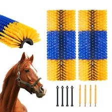 Livestock Scratch Brush 2 PCS Itch Relief Horse Cow Massage Scratch Brush 20 in