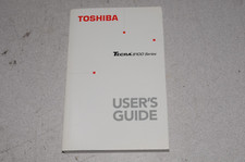 TOSHIBA TECRA 8100 SERIES USERS GUIDE, new old stock