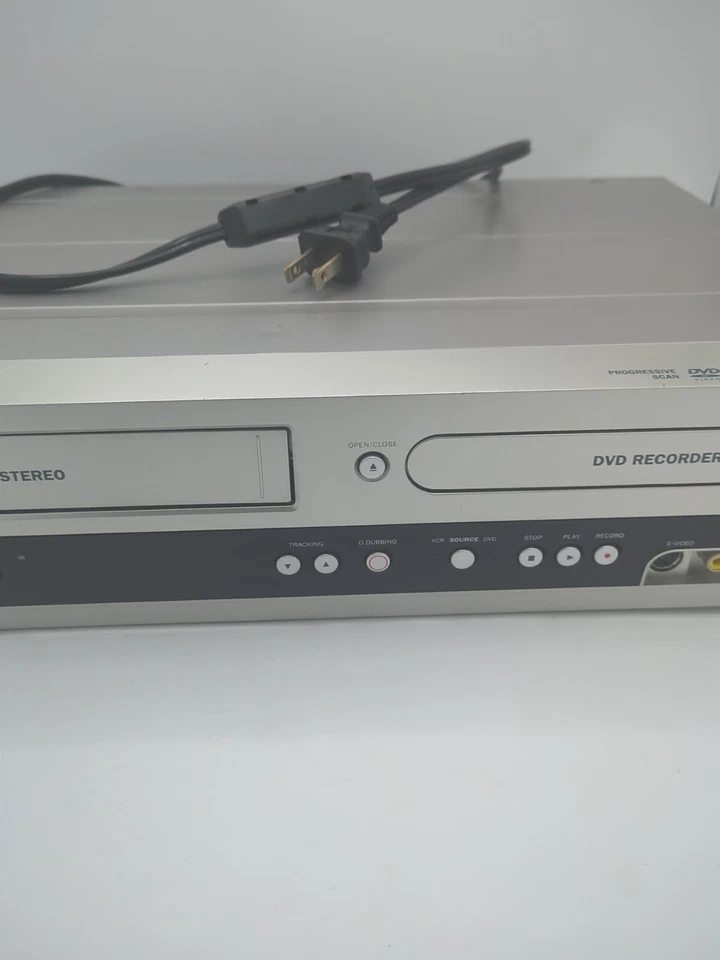 Reproductor combinado grabadora DVD/VCR Magnavox ZV450MW8 sin piezas remotas ni reparación  Foto 4 de 4