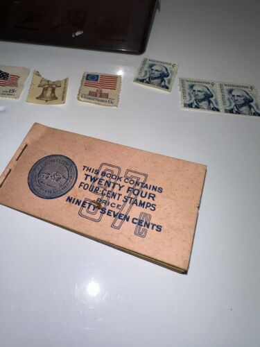 Kleine Briefmarkensammlung, mit einem Stempelkarton - Bild 4 von 5