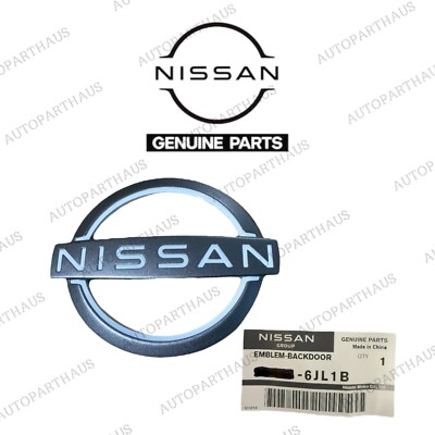 FITS: 21 - 23 NISSAN ARMADA REAR TAILGATE TRUNK DOOR EMBLEM LOGO OEM NEW