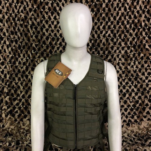 NEW BT Battle Tested MERC Molle Tactical Paintball Vest Olive Green