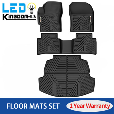 3D Floor Mats & Cargo Liner For 2020- 2026 Toyota Corolla Sedan All Weather TPE