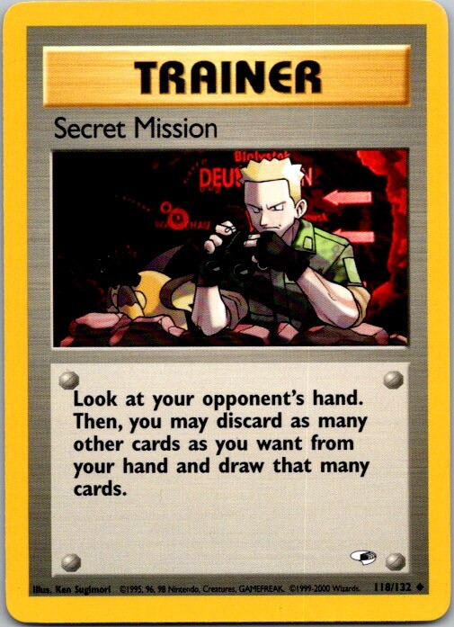 Gym Heroes #118/132 Secret Mission