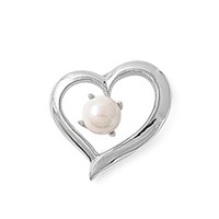 Free Ship White Pearl Heart .925 Sterling Silver Pendant With 18 Free Chain.75 on sale Free Ship White Pearl Heart .925 Sterling Silver Pendant With 18 Free Chain.75 on sale