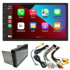 Android 10.1 Double Din 7" Car Stereo Apple CarPlay Auto Radio GPS Navi WiFi FM