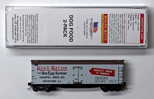 MTL Micro-Trains 049510920 49920 "K-L-Ration" CBIX 1515 madera refrigerador coche | Zustand: New