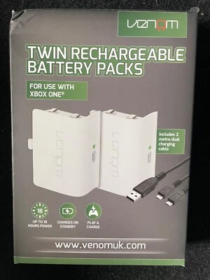 Venom VS2872 SINGLE Rechargeable Battery Pack for Xbox One - White - Image 1 of 4