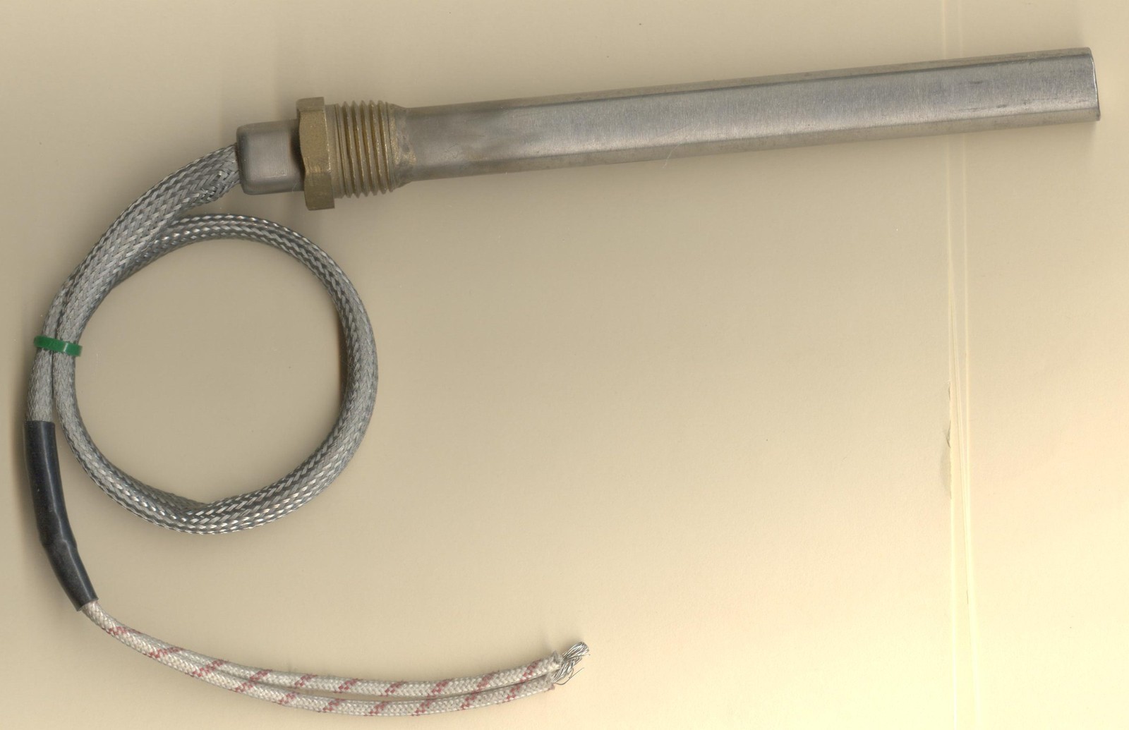 FAST HEAT Cartridge Heater 7" Long x 5/8" Dia. 1000W 480V 12" SS Leads 240V