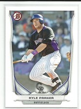 Kyle Parker Colorado Rockies 2014 Bowman Baseball