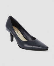 Easy Street Women's Blue Chiffon Pumps Shoe Size 8WW