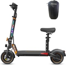 Ruitoo 1000W Foldable Adult Electric Scooter with Seat E-Scooter 32 MPH 34 Miles