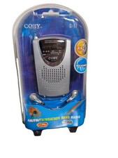 Vintage Coby CX-17 Portable Radio/TV/Weather Band Radio - New