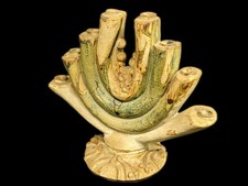 Bernard Rooke Studio Pottery Stoneware Candlelabra