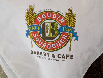 RARE Boudin Sourdough Bakery & Cafe Tablecloth San Francisco 53 x 53 Milliken