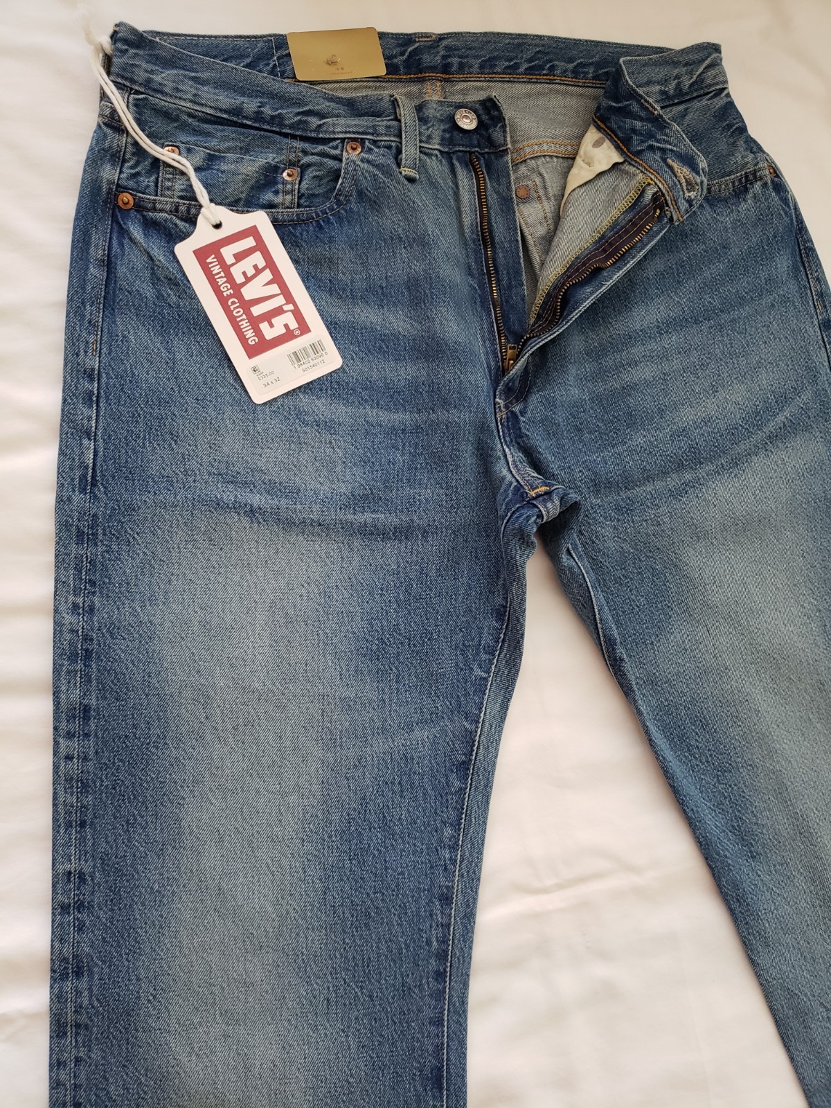 LEVI'S 1954 ® 501z xx LVC Vintage Clothing MADE in JAPAN Selvedge ZipJeans 34/32 image 4