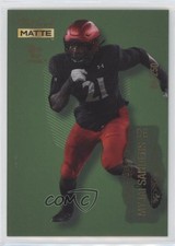 2022 Wild Card MATTE Chase Green /250 Myjai Sanders #MB-86 0c6