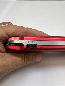 Sony PlayStation PSP 3000 Radiant Red For Parts With Battery, SD Card, & GTA