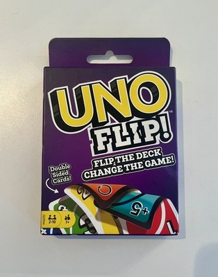 Mattel UNO Flip! Card Game Strategy Party Game (New) - 2019 GDR44