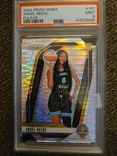 2024 Panini Prizm WNBA Angel Reese #147 Pulsar/ 499 Gem 9