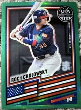 2026 Panini Stars & Stripes Collegiate National Team Roch Cholowsky #81