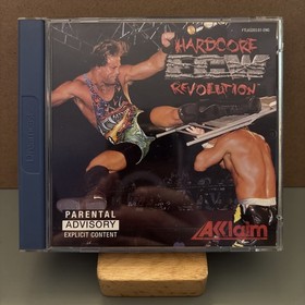ECW Hardcore Revolution | Tested | Sega Dreamcast | Case, Manual & Insert Inc