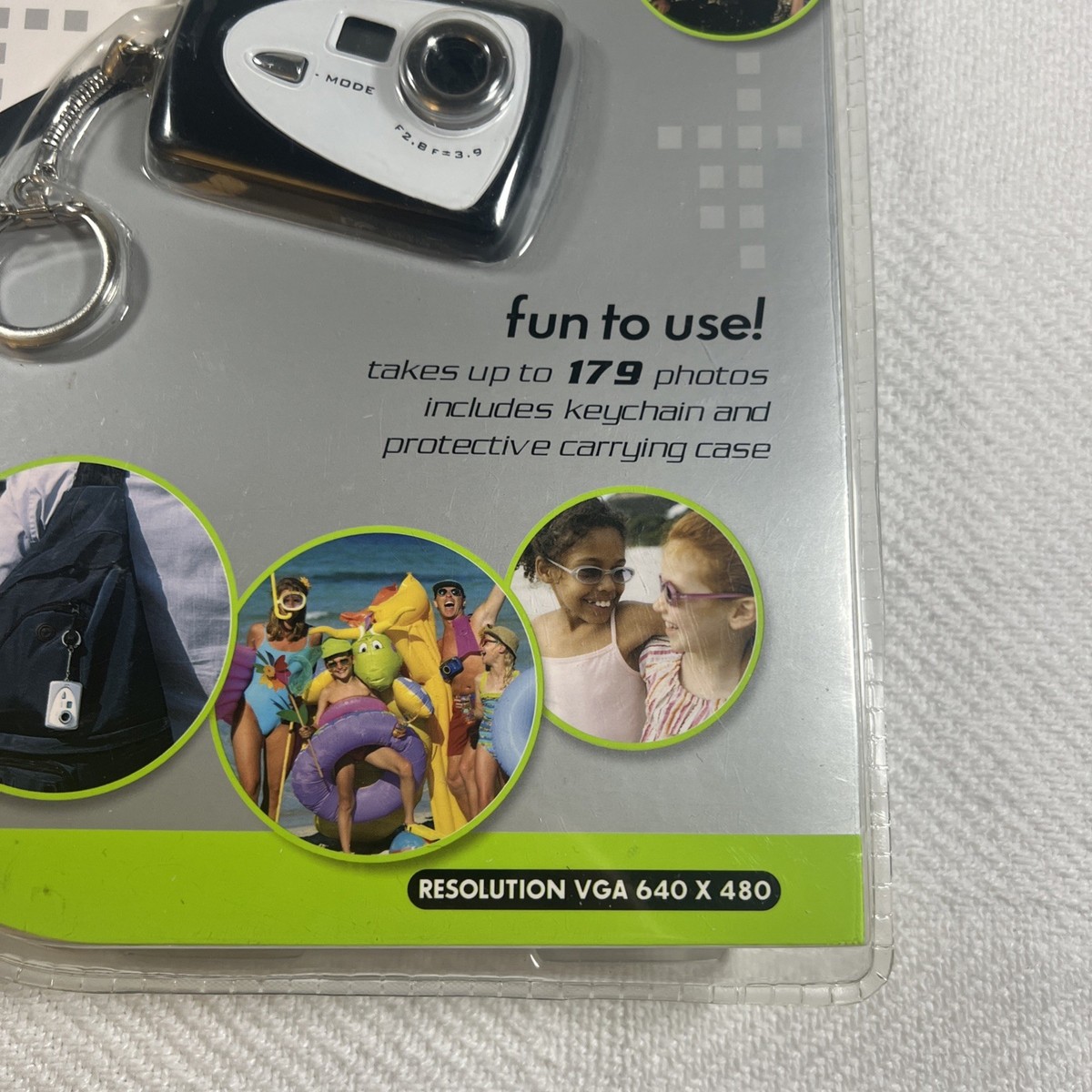 Aries Digital Keychain Camera 3-in-1: Shoot Photos Video Clips PC
