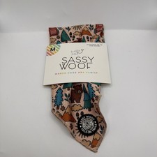 Sassy Woof Bandana M Camping Bears Nature 