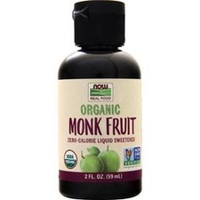 Now Organic Monk Fruit - Zero Calorie Liquid Sweetener 2 fl.oz