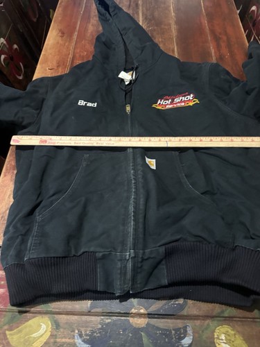 Vintage Carhartt J140 BLK Jacket Men’s XL Black Quilted Made In USA - Picture 11 of 14