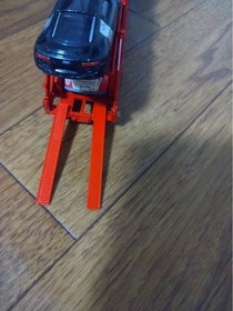 Benz 1/64 DD-models trailer Tomica 5 unit set