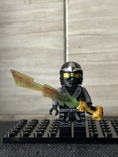 LEGO Ninjago Kimono Cole Minifigur mit Schwert | Guter Zustand