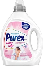 Purex Liquid Laundry Detergent, Ultra Concentrated, Baby, 82.5 Ounce, 165 Loads