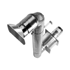 Selkirk 283870 VP Pellet Pipe 3-Inch Thru-the-Wall Kit - Quantity 1