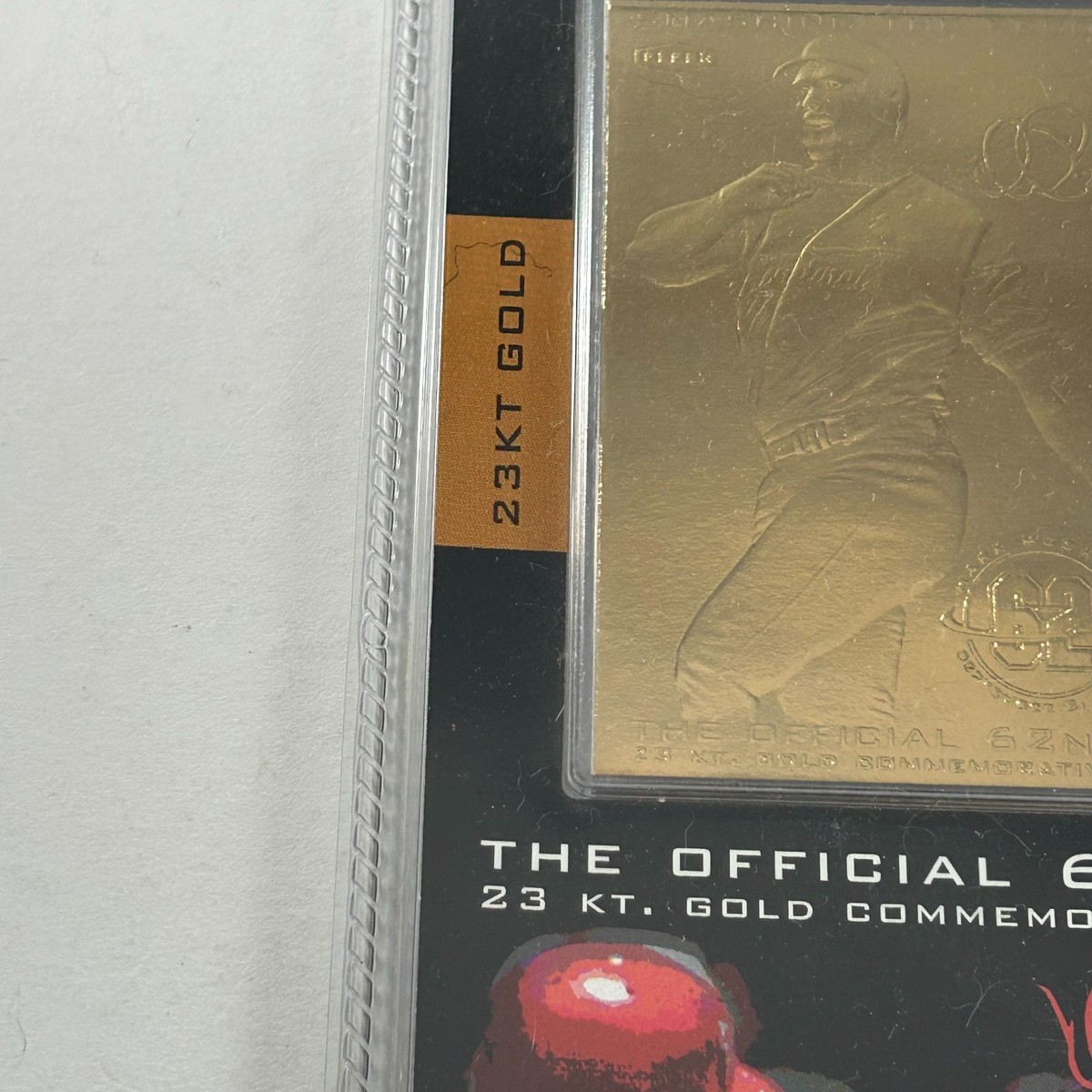 マークマクガイヤー カード ホームラン記念 クリアプレート マーク