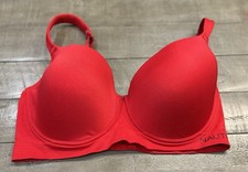 NAUTICA INTIMATES Women's Bra Underwire Full Coverage Red Adjustable 42D NEW