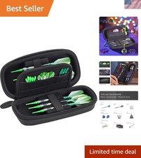 Sentry Slim EVA Dart Case for 6 Darts - Secure Storage for Flights Tips
