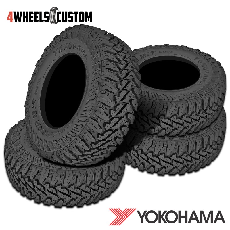 4 X New Yokohama Geolandar M/T G003 33X12.50R15 108Q C Tires | eBay